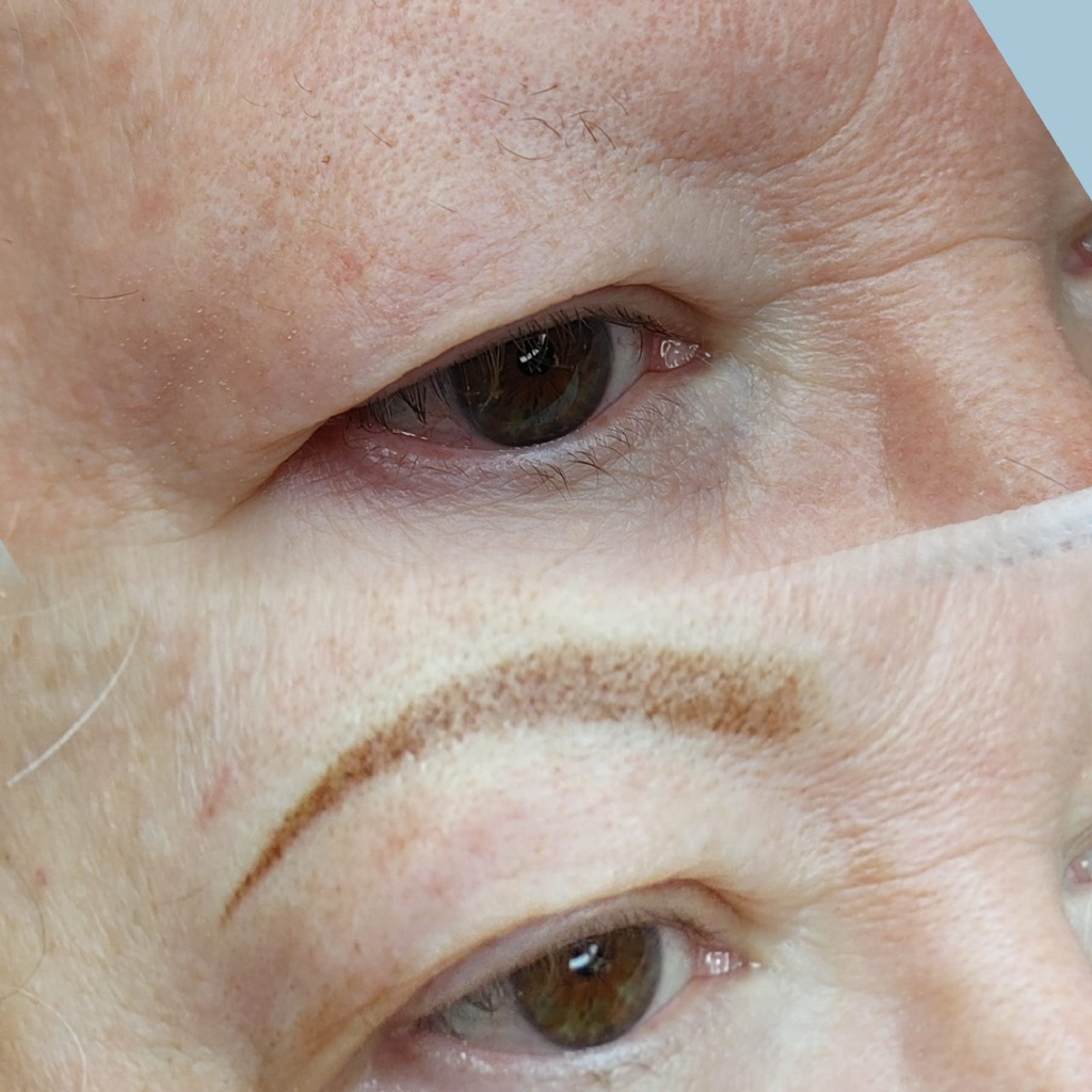Powder Brows Tattoo Cover-up